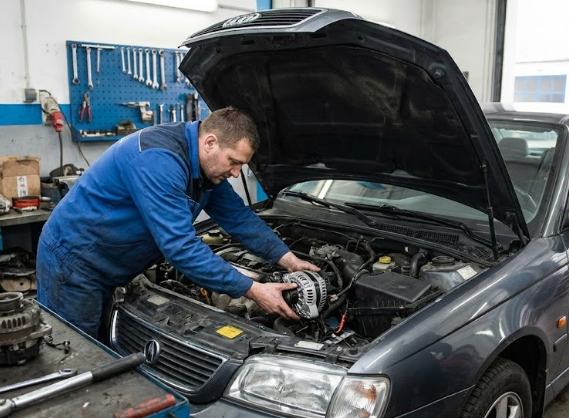 piece fournie par le client chez le garagiste